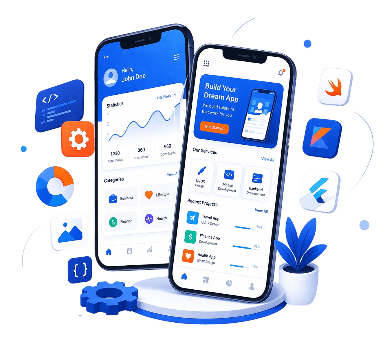 Mobile App Development by NSproWebtech