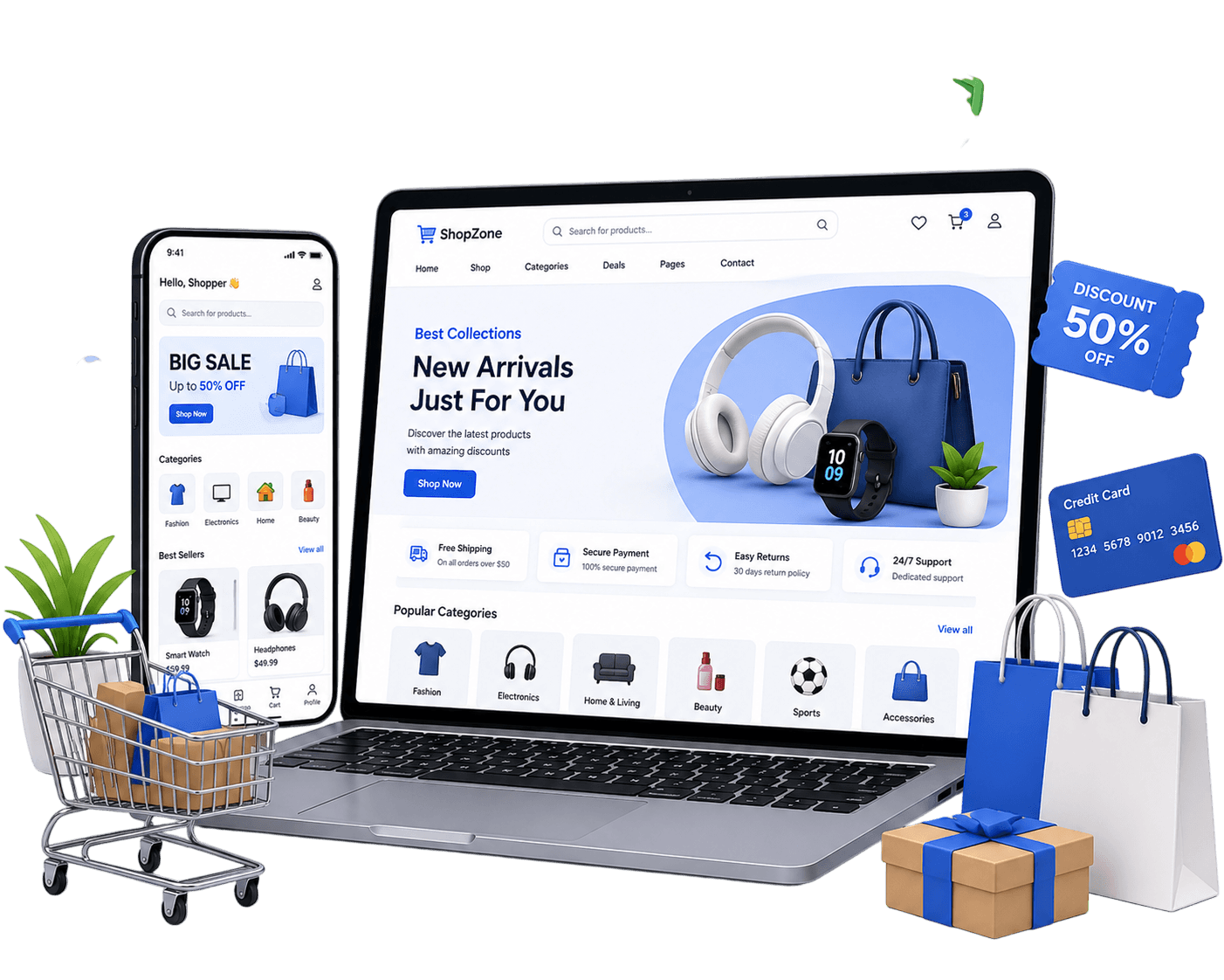E-commerce Development by NSproWebtech