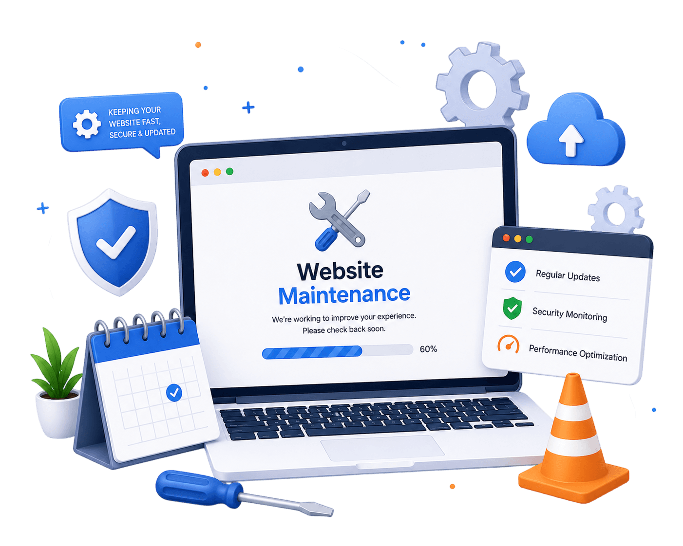 Website Maintenance by NSproWebtech