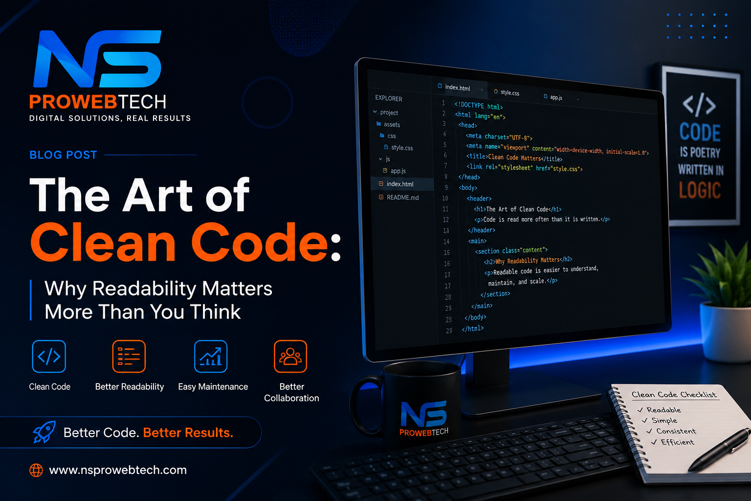 The Art of Clean Code: Why Readability Matters More Than You Think
